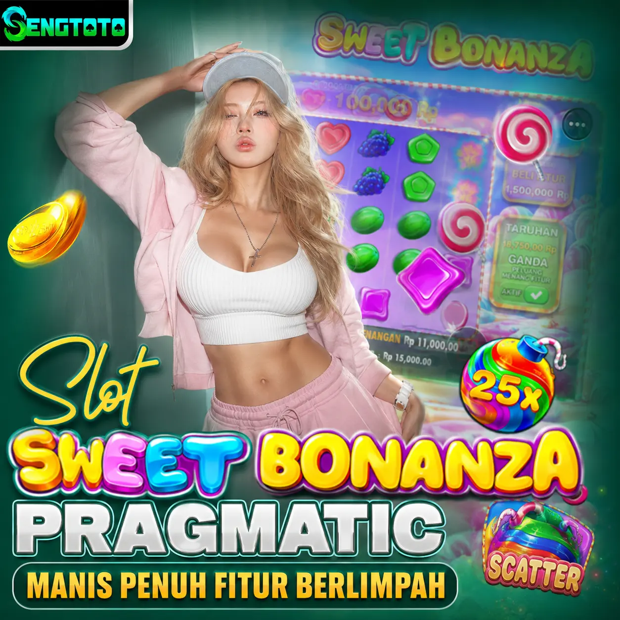 SENGTOTO 🍭 Slot Sweet Bonanza Pragmatic Manis Penuh Fitur Berlimpah